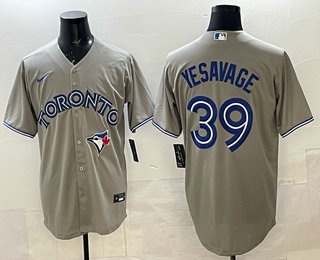 Toronto Blue Jays #39 Trey Yesavage Grey Limited Jersey Toronto Blue Jays #39 Trey Yesavage Grey Limited Jersey