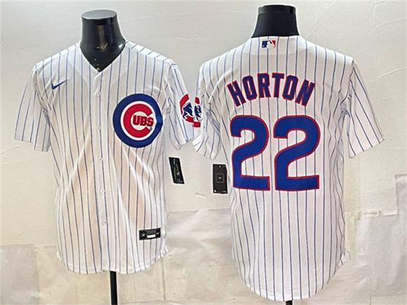 Chicago Cubs #22 Cade Horton White Cool Base Stitched Baseball Jersey