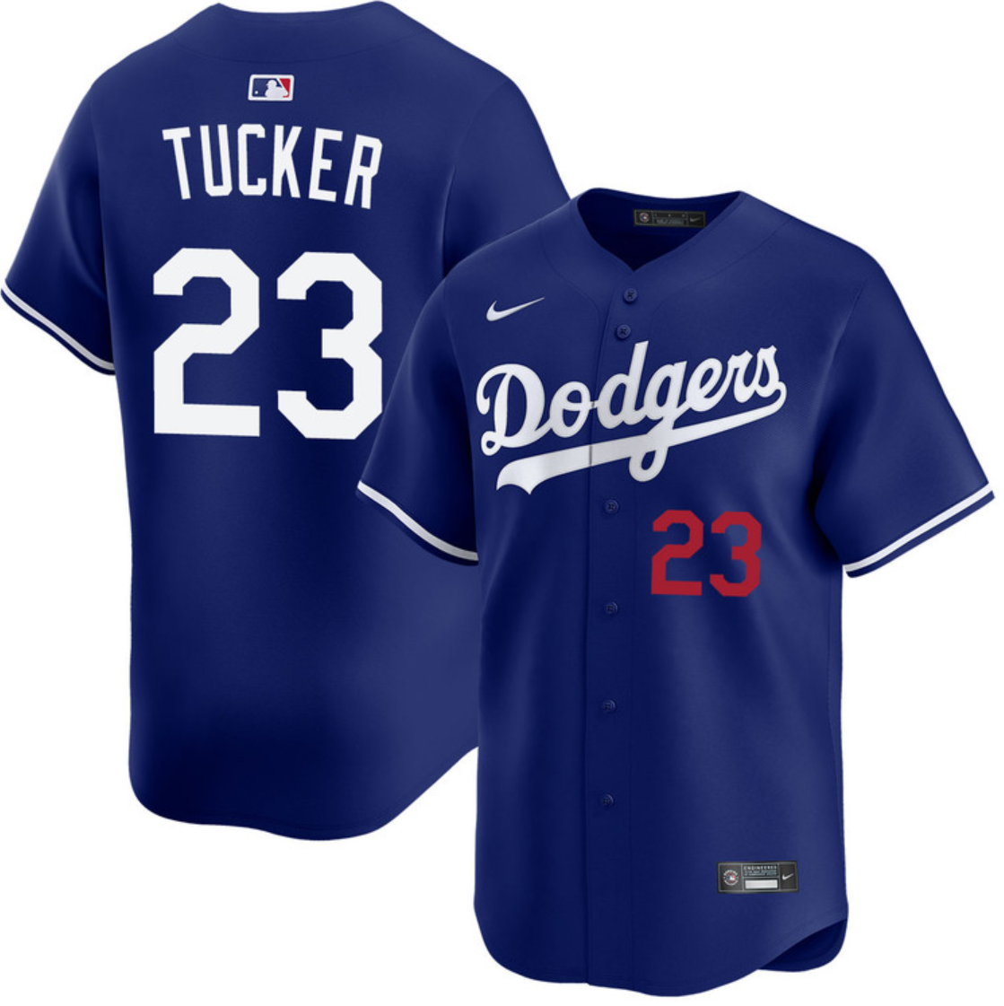 Los Angeles Dodgers #23 Kyle Tucker Royal 2026 Limited Stitched Baseball Jersey