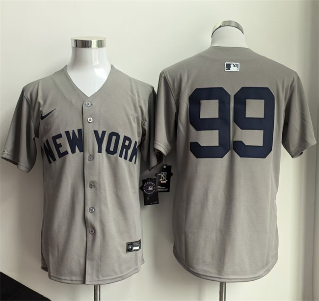 New York Yankees #99 Aaron Judge Grey 2026 Limited Stitched Baseball Jersey