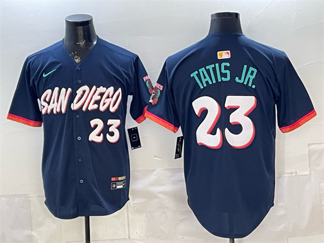 San Diego Padres #23 Fernando Tatis Jr. Obsidian 2026 City Connect Limited Stitched Baseball Jersey