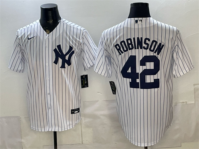 New York Yankees #42 Jackie Robinson White Stitched Baseball Jersey New York Yankees #42 Jackie Robinson White Stitched Baseball Jersey