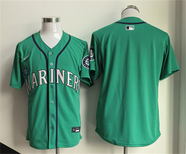Seattle Mariners Blank Aqua Limited Stitched jersey