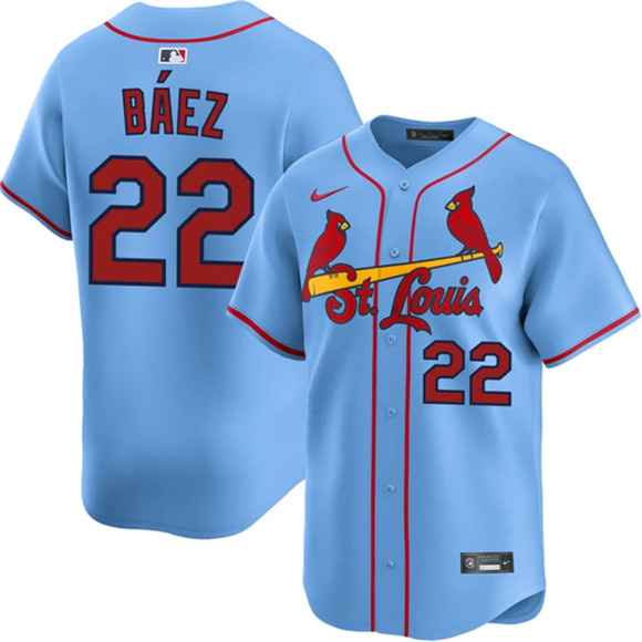 St. Louis Cardinals #22 Joshua Baez Blue Alternate Limited Stitched Baseball Jersey
