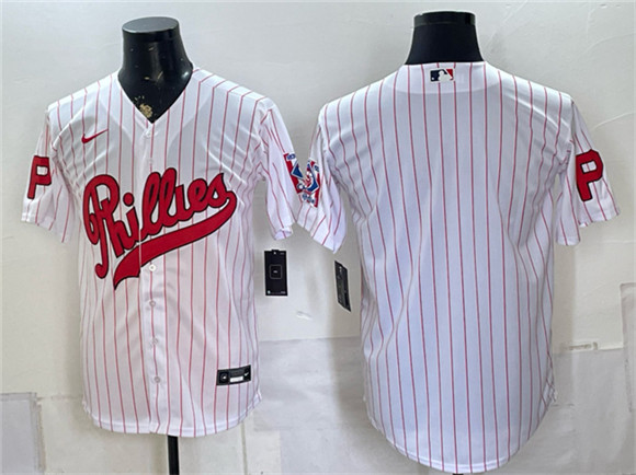Philadelphia Phillies Blank White 2026 Field of Dreams Stadium Stitched Baseball Jersey