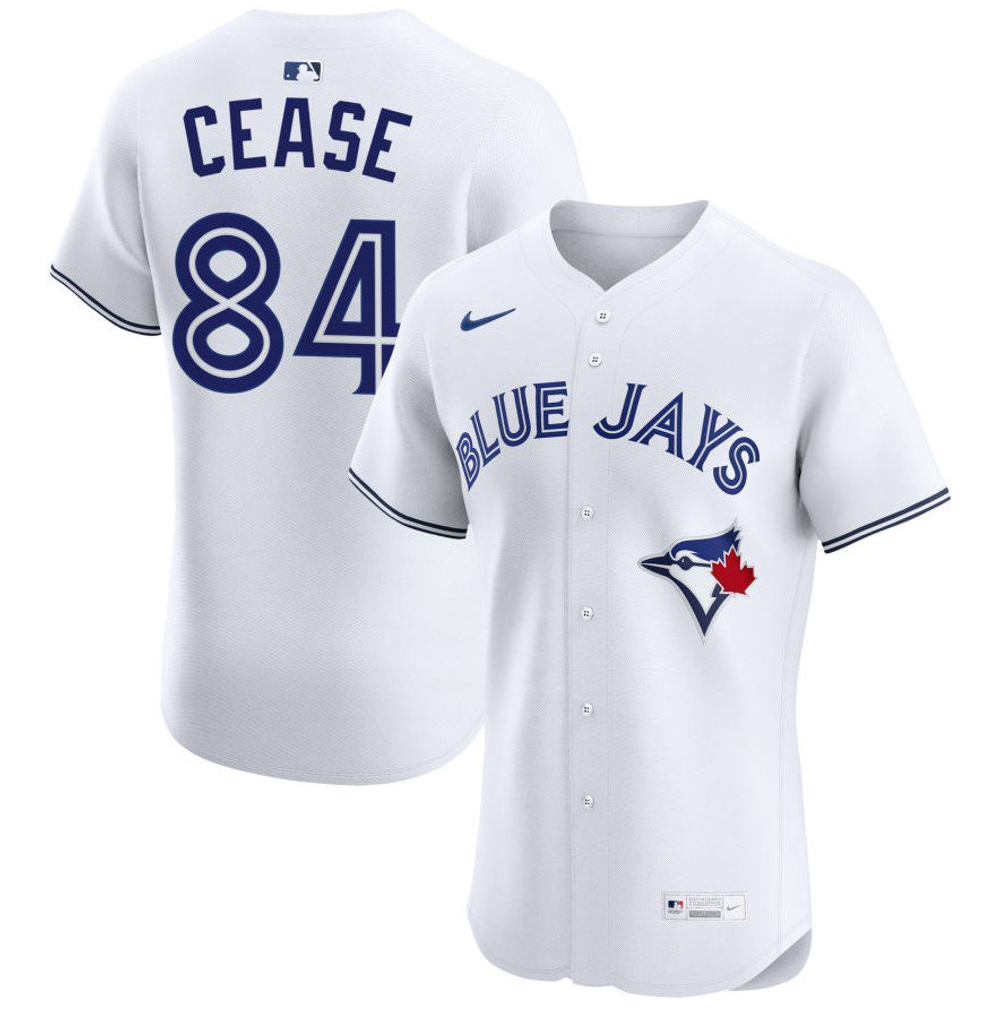 Toronto Blue Jays #84 Dylan Cease White Cool Base Stitched Baseball Jersey