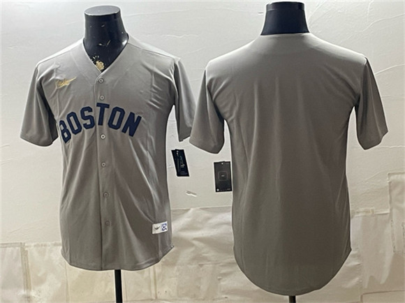 Boston Red Sox Blank Gray Cooperstown Collection Limited Stitched Baseball Jersey Boston Red Sox Blank Gray Cooperstown Collection Limited Stitched Baseball Jersey