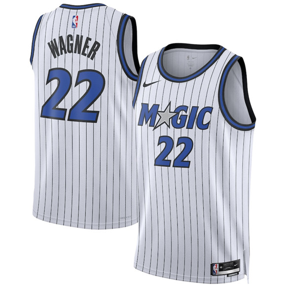 Orlando Magic #22 Franz Wagner White 2025 Association Edition Stitched Basketball Jersey
