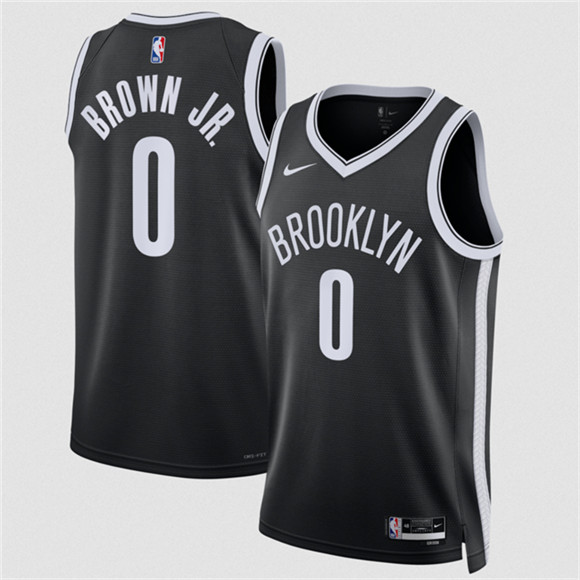 Brooklyn Nets #0 Mikel Brown Jr 2026 Draft Icon Edition Stitched Basketball Jersey Brooklyn Nets #0 Mikel Brown Jr 2026 Draft Icon Edition Stitched Basketball Jersey