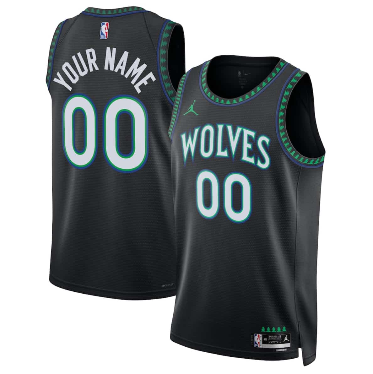 Minnesota Timberwolves Active Player Custom Black 2026-27 Statement Swingman Edition Stitched Basketball Jersey Minnesota Timberwolves Active Player Custom Black 2026-27 Statement Swingman Edition Stitched Basketball Jersey