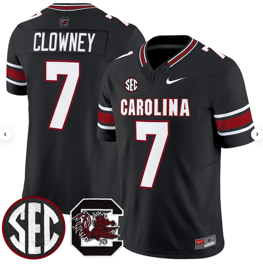 South Carolina Gamecocks #7 Jadeveon Clowney Black 2026 F.U.S.E. Stitched Nike Jersey South Carolina Gamecocks #7 Jadeveon Clowney Black 2026 F.U.S.E. Stitched Nike Jersey