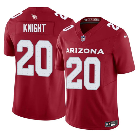 Arizona Cardinals #20 Bam Knight Red 2025 F.U.S.E. Vapor Untouchable Limited Football Stitched Jersey Arizona Cardinals #20 Bam Knight Red 2025 F.U.S.E. Vapor Untouchable Limited Football Stitched Jersey