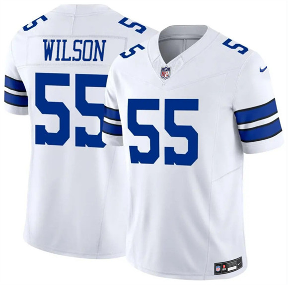 Dallas Cowboys #55 Logan Wilson White 2025 F.U.S.E Vapor Untouchable Limited Football Stitched Jersey