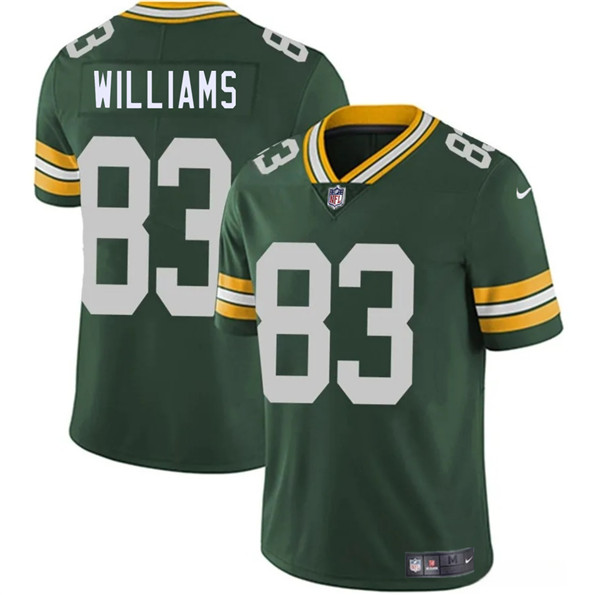 Green Bay Packers #83 Savion Williams Green 2025 Draft Vapor Untouchable Limited Football Stitched Jersey