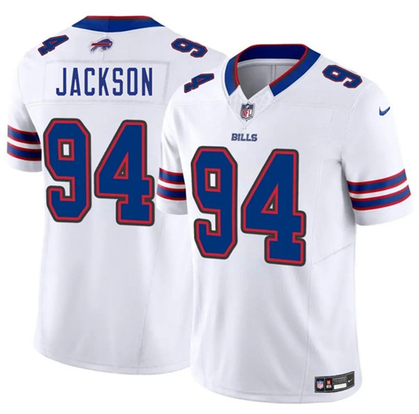 Buffalo Bills #94 Maxwell Hairston White 2025 Draft F.U.S.E. Vapor Untouchable Limited Football Stitched Jersey