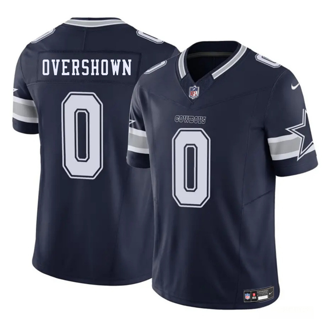 Dallas Cowboys #0 DeMarvion Overshown Navy 2025 F.U.S.E. Draft Vapor Untouchable Limited Football Stitched Jersey