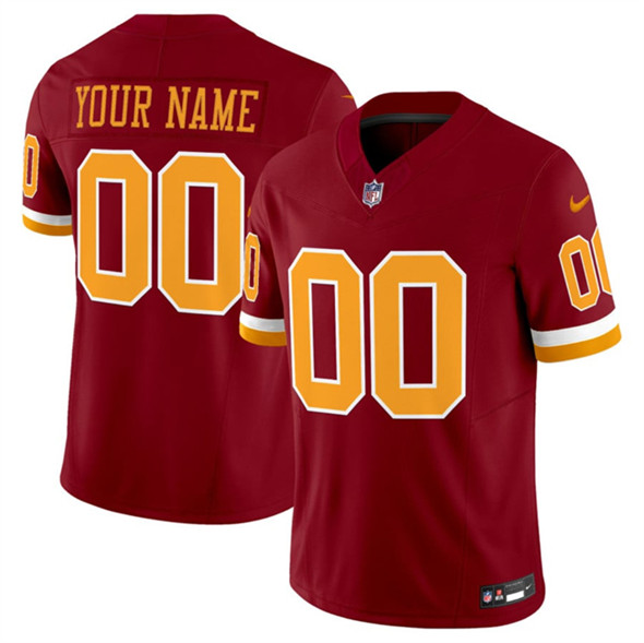 Washington Commanders Active Player Custom Burgundy 2025 F.U.S.E. Throwback Limited Football Stitched Jersey