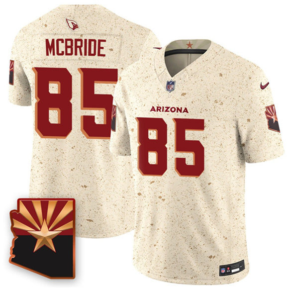 Arizona Cardinals #85 Trey McBride 2025 F.U.S.E. "Rivalries" Vapor Untouchable Limited Football Stitched Jersey