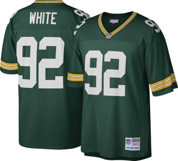 Green Bay Packers #92 Reggie White Mitchell & Ness 1996 Throwback Green Jersey