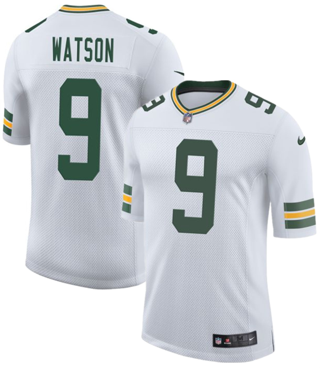 Green Bay Packers #9 Christian Watson White 2025 New Vapor Untouchable Limited Football Stitched Jersey