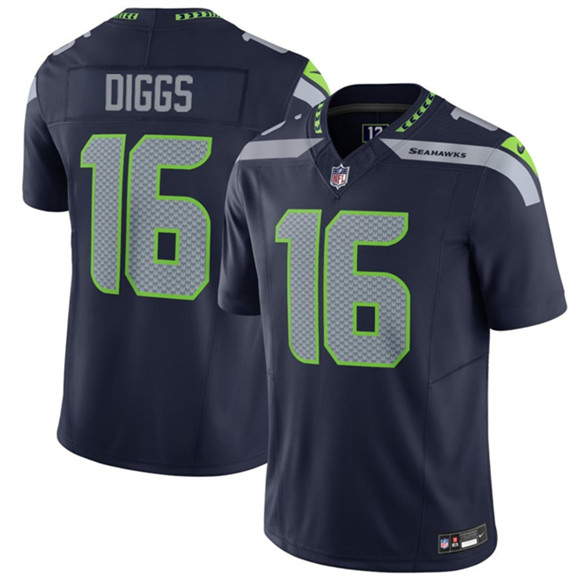Seattle Seahawks #16 Trevon Diggs Navy 2026 F.U.S.E. Vapor Untouchable Limited Football Stitched Jersey