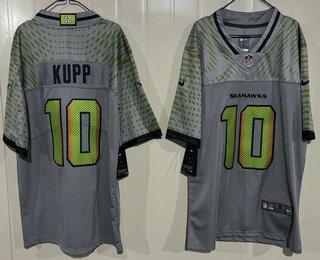 Seattle Seahawks #10 Cooper Kupp Limited Gray Rivalries Vapor Jersey