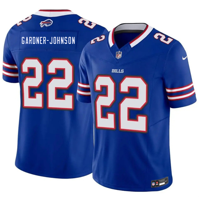 Buffalo Bills #22 C.J. Gardner-Johnson Blue 2026 F.U.S.E. Vapor Untouchable Limited Stitched Football Jersey