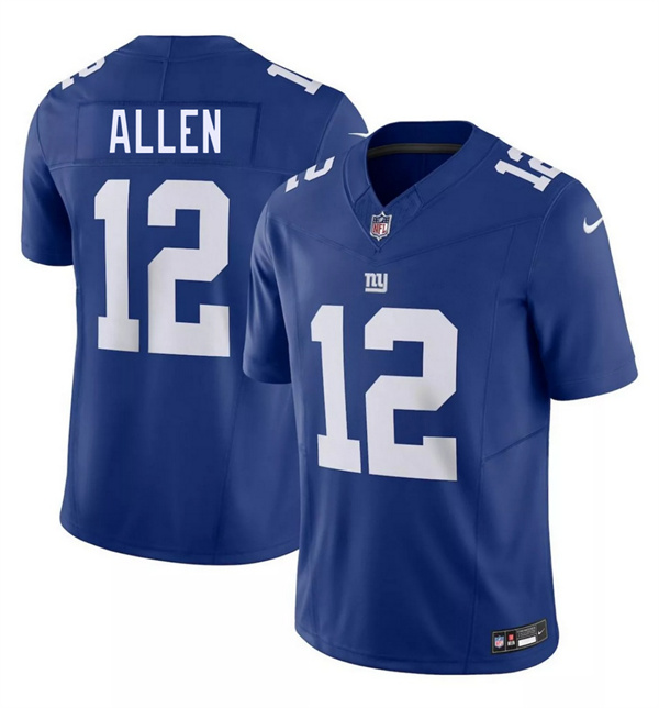 New York Giants #12 Brandon Allen Blue 2026 F.U.S.E. Vapor Untouchable Limited Football Stitched Jersey