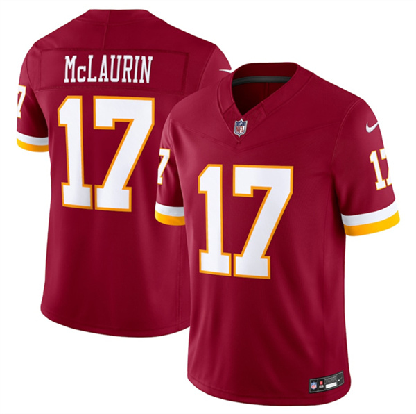 Washington Commanders #17 Terry McLaurin Burgundy 2026 F.U.S.E. Vapor Limited Football Stitched Jersey