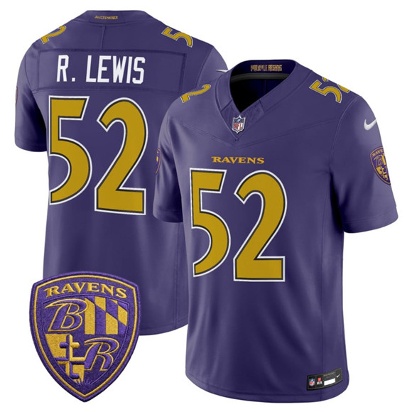 Baltimore Ravens #52 Ray Lewis Purple 2026 F.U.S.E. Alternate Vapor Limited Football Stitched Jersey Baltimore Ravens #52 Ray Lewis Purple 2026 F.U.S.E. Alternate Vapor Limited Football Stitched Jersey