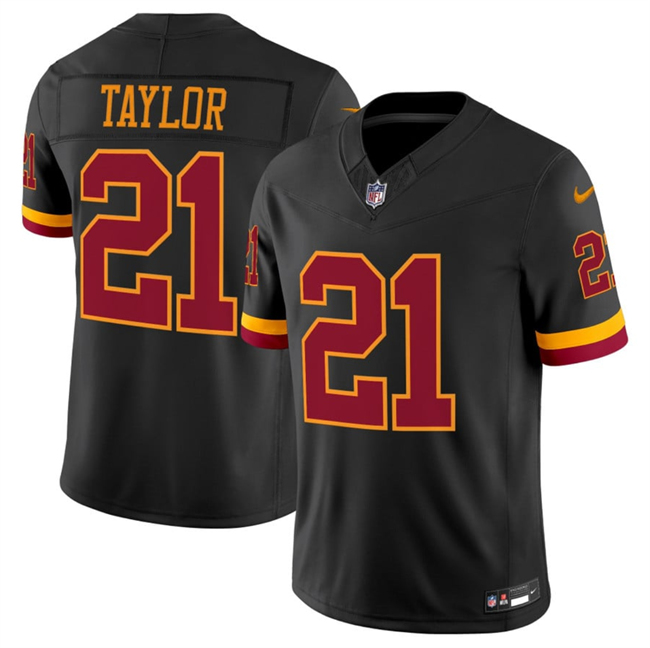 Washington Commanders #21 Sean Taylor Black 2026 F.U.S.E. Hail Raiser Alternate Vapor Limited Stitched Football Jersey
