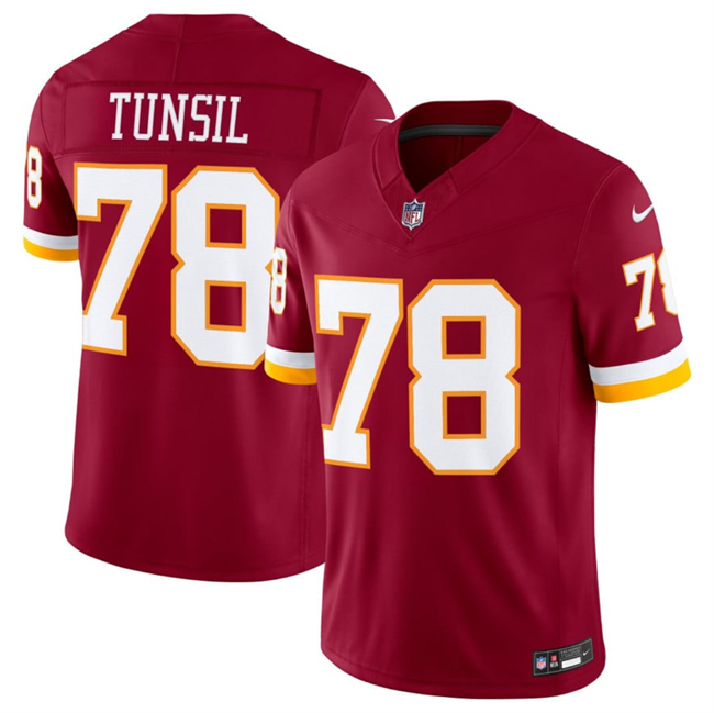 Washington Commanders #78 Laremy Tunsil Burgundy 2026 F.U.S.E. Vapor Limited Stitched Football Jersey
