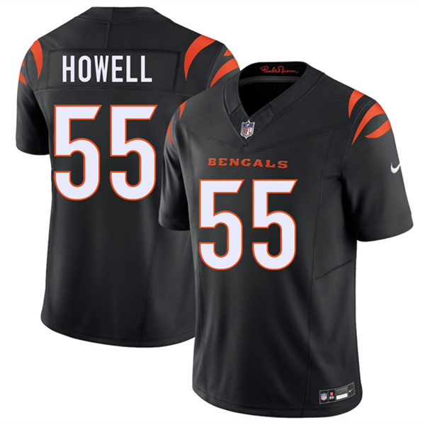 Cincinnati Bengals #55 Cashius Howell Black 2026 Draft F.U.S.E. Vapor Untouchable Limited Football Stitched Jersey
