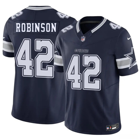 Dallas Cowboys #42 Curtis Robinson Navy 2026 F.U.S.E. Vapor Untouchable Limited Stitched Football Jersey