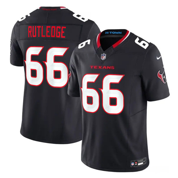Houston Texans #66 Keylan Rutledge Navy 2nd Alternate 2026 F.U.S.E. Vapor Limited Football Stitched Jersey
