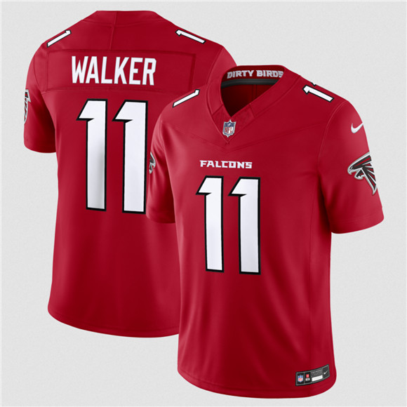 Atlanta Falcons #11 Jalon Walker Red 2026 New F.U.S.E. Vapor Untouchable Limited Football Stitched Jersey