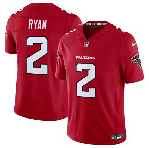 Atlanta Falcons #2 Matt Ryan Red 2026 New F.U.S.E. Vapor Untouchable Limited Football Stitched Jersey