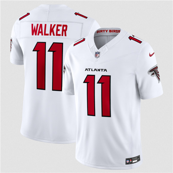 Atlanta Falcons #11 Jalon Walker White 2026 New F.U.S.E. Vapor Untouchable Limited Football Stitched Jersey