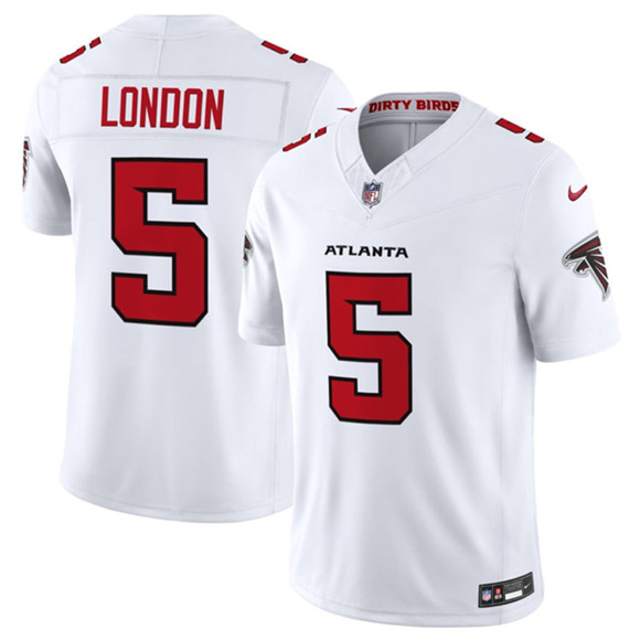 Atlanta Falcons #5 Drake London White 2026 New F.U.S.E. Vapor Untouchable Limited Football Stitched Jersey