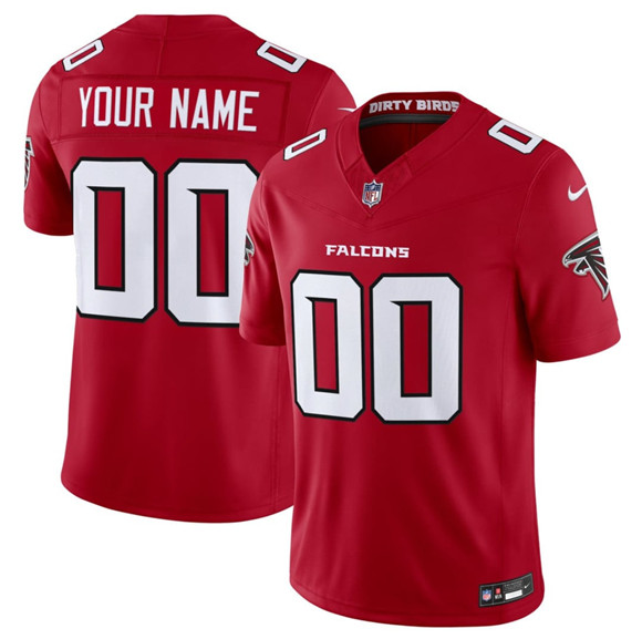 Atlanta Falcons Active Player Custom Red 2026 New F.U.S.E. Vapor Untouchable Limited Football Stitched Jersey