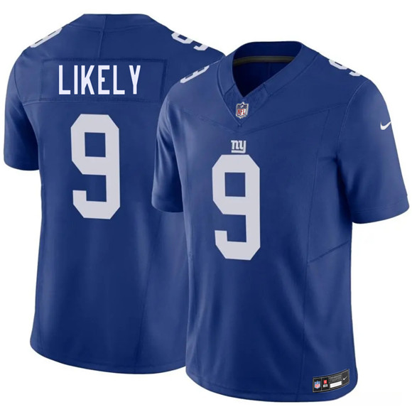 New York Giants #9 Isaiah Likely Blue 2026 F.U.S.E. Vapor Untouchable Limited Football Stitched Jersey