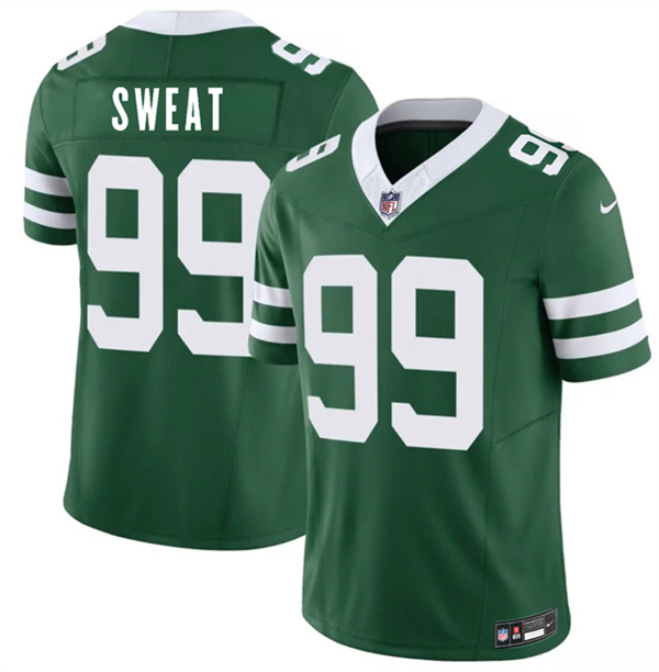 New York Jets #99 T'Vondre Sweat Green 2026 F.U.S.E. Vapor Untouchable Limited Football Stitched Jersey
