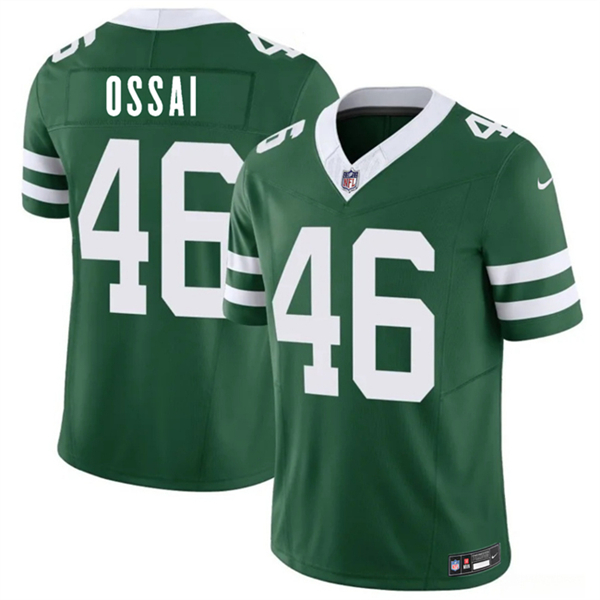New York Jets #46 Joseph Ossai Green 2026 F.U.S.E. Vapor Untouchable Limited Football Stitched Jersey