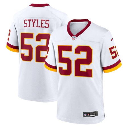 Washington Commanders #52 Sonny Styles White 2026 NFL Draft Game Jersey
