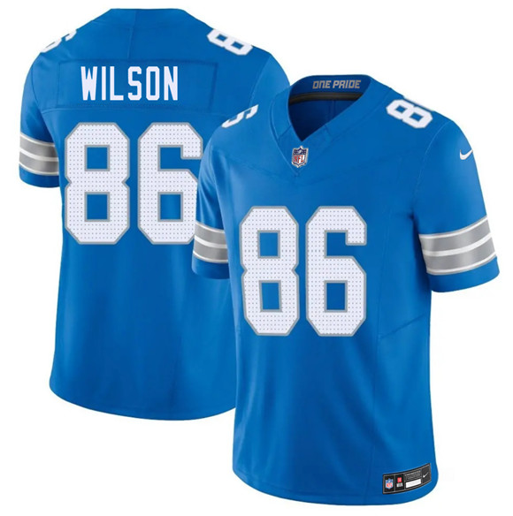 Detroit Lions #86 Cedrick Wilson Blue 2026 F.U.S.E. Vapor Limited Football Stitched Game Jersey Detroit Lions #86 Cedrick Wilson Blue 2026 F.U.S.E. Vapor Limited Football Stitched Game Jersey