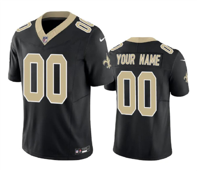 New Orleans Saints Active Player Custom Black 2023 F.U.S.E.Vapor Limited Stitched Football Jersey New Orleans Saints Active Player Custom Black 2023 F.U.S.E.Vapor Limited Stitched Football Jersey