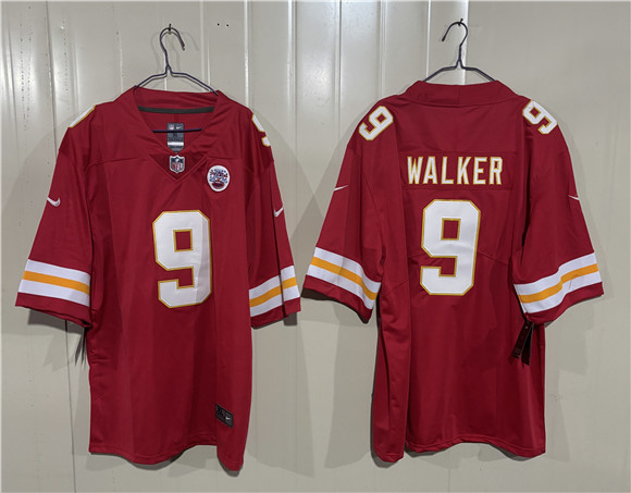 Kansas City Chiefs #9 Kenneth Walker III Red 2026 Vapor Untouchable Limited Football Stitched Jersey Kansas City Chiefs #9 Kenneth Walker III Red 2026 Vapor Untouchable Limited Football Stitched Jersey