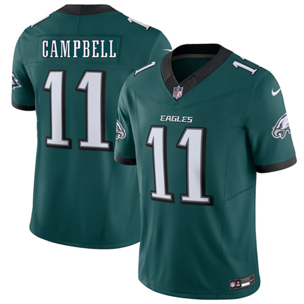 Philadelphia Eagles #11 Jihaad Campbell Green 2026 F.U.S.E. Vapor Untouchable Limited Football Stitched Jersey