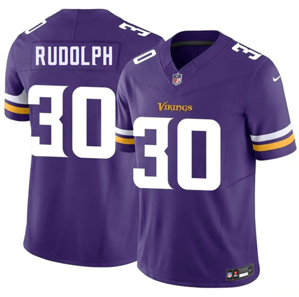 Minnesota Vikings #30 Trayvon Rudolph Purple 2026 F.U.S.E. Vapor Untouchable Limited Football Stitched Jersey Minnesota Vikings #30 Trayvon Rudolph Purple 2026 F.U.S.E. Vapor Untouchable Limited Football Stitched Jersey