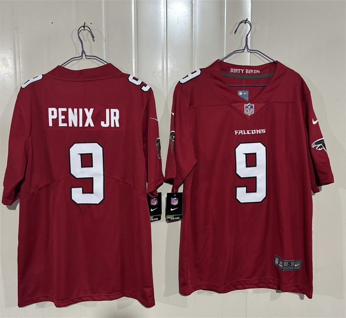 Atlanta Falcons #9 Michael Penix Jr. Red 2026 New Vapor Untouchable Limited Stitched Football Jersey